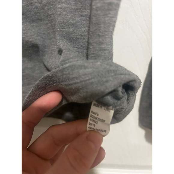 SO Girl’s Grey “unicorn” Long-sleeve Graphic Tee Shirt Sz. L-10/12 - Picture 5 of 5